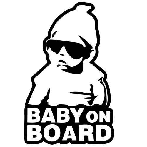 Baby on board samolepka